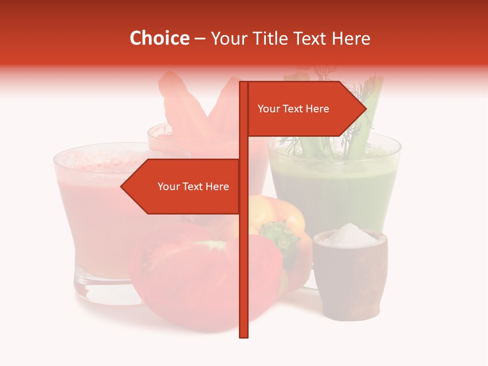 Isolated Health Detox PowerPoint Template