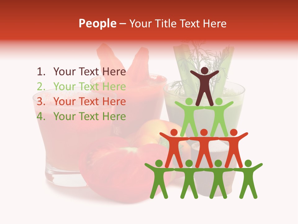 Isolated Health Detox PowerPoint Template