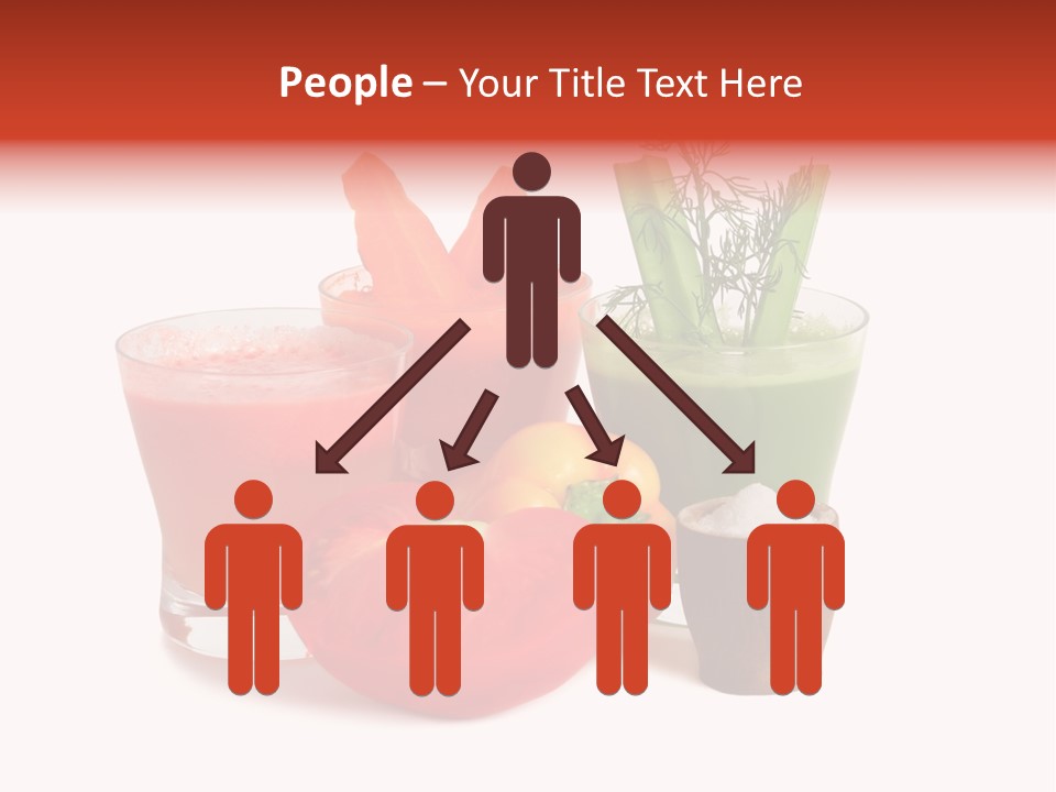 Isolated Health Detox PowerPoint Template