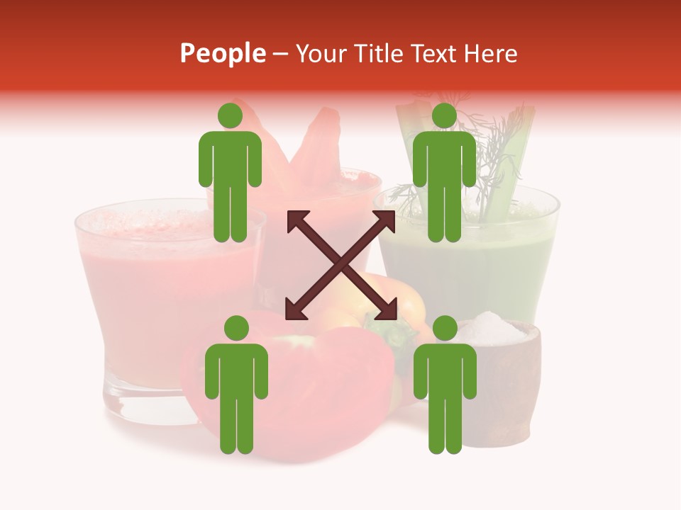 Isolated Health Detox PowerPoint Template