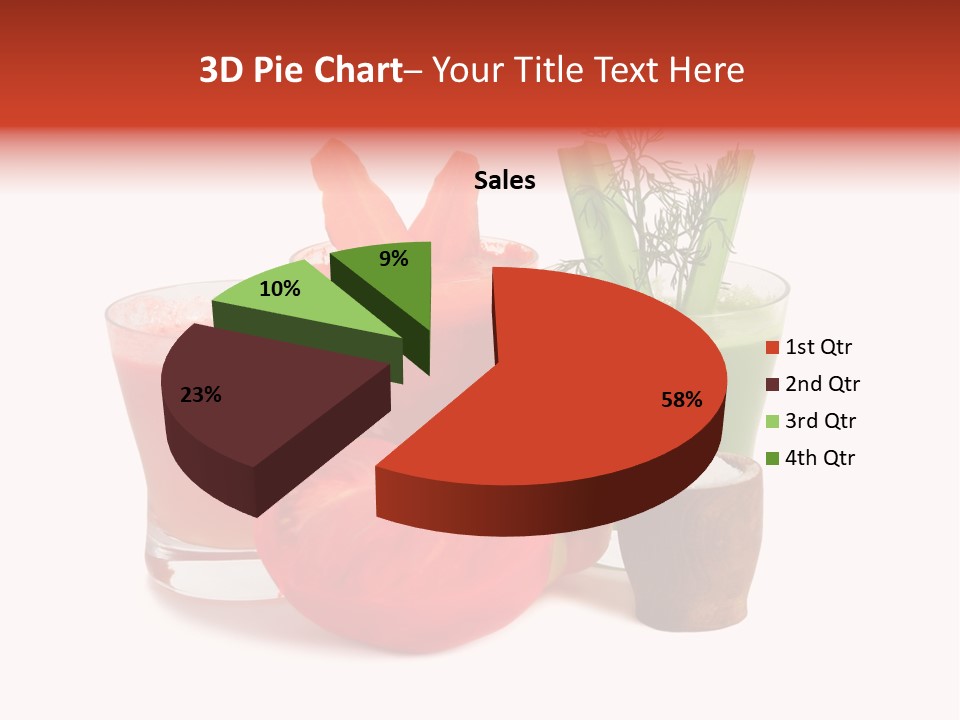Isolated Health Detox PowerPoint Template