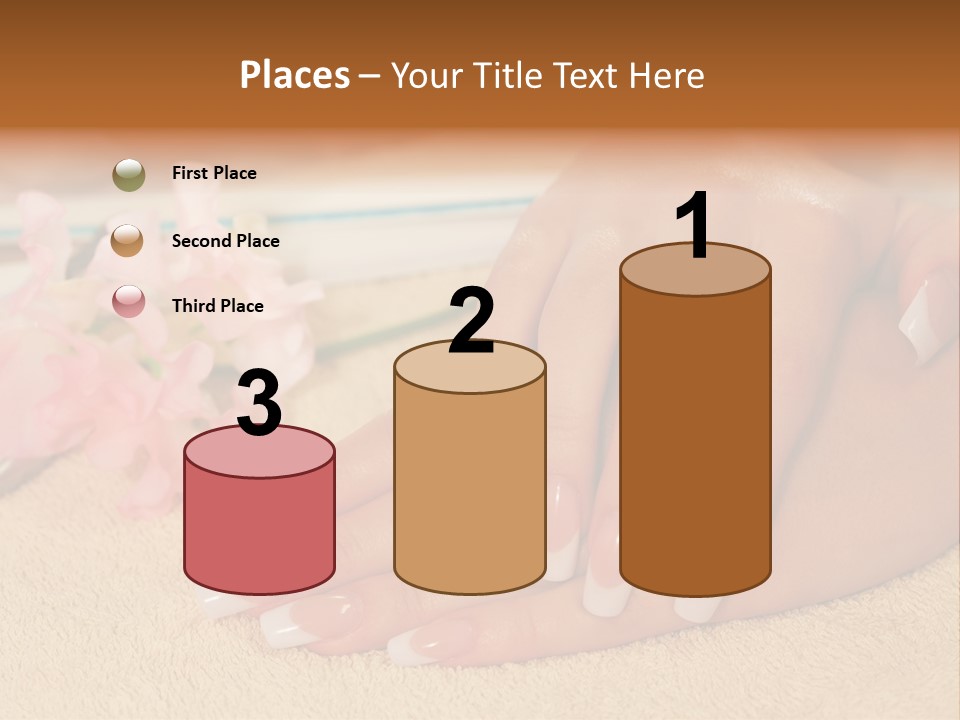 Human Healthy Nail PowerPoint Template