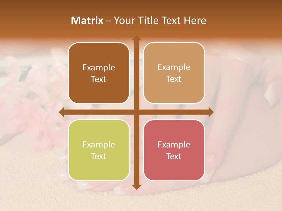 Human Healthy Nail PowerPoint Template