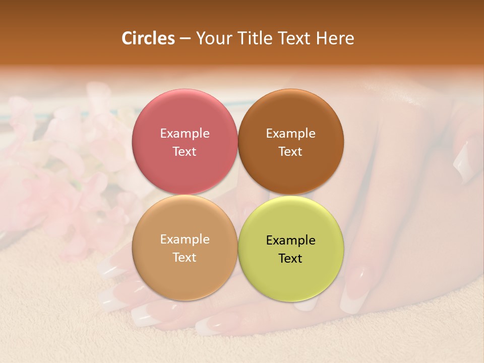 Human Healthy Nail PowerPoint Template