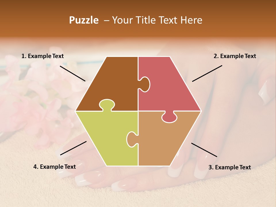 Human Healthy Nail PowerPoint Template