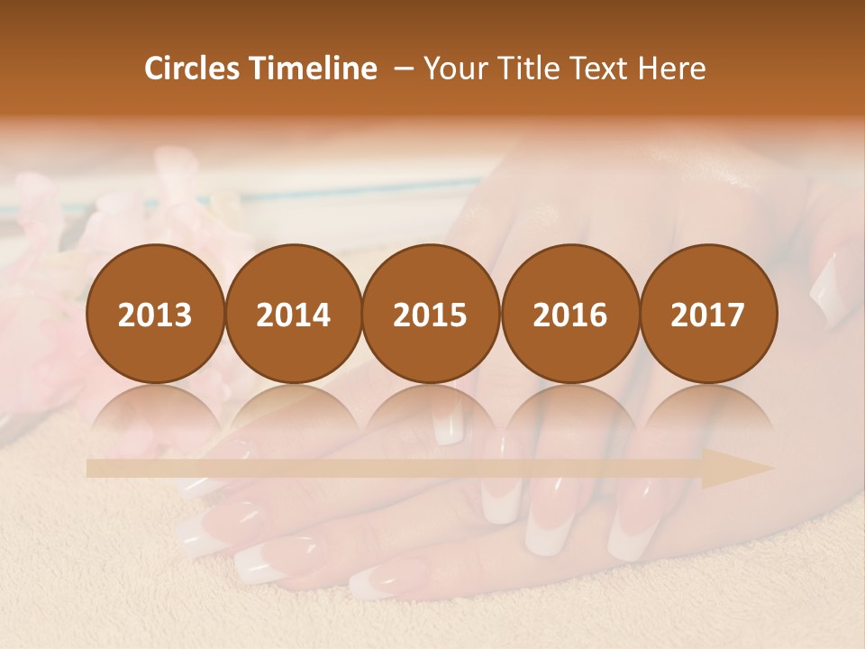 Human Healthy Nail PowerPoint Template