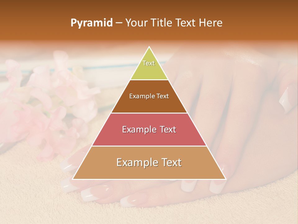 Human Healthy Nail PowerPoint Template