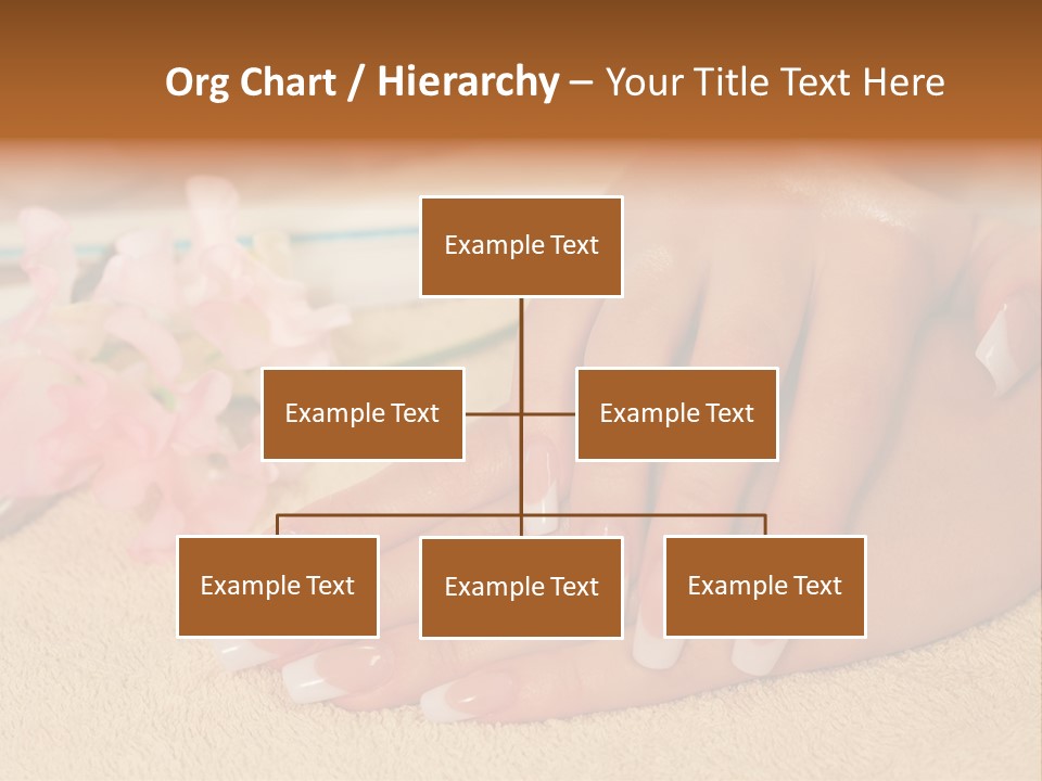 Human Healthy Nail PowerPoint Template