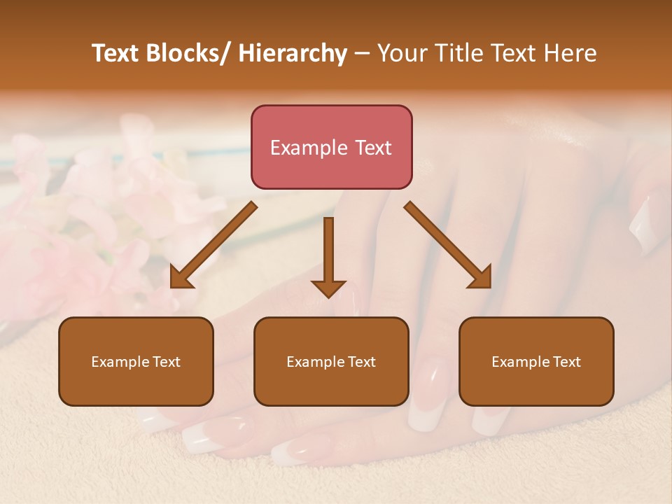 Human Healthy Nail PowerPoint Template
