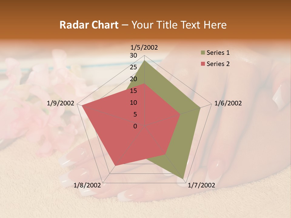 Human Healthy Nail PowerPoint Template