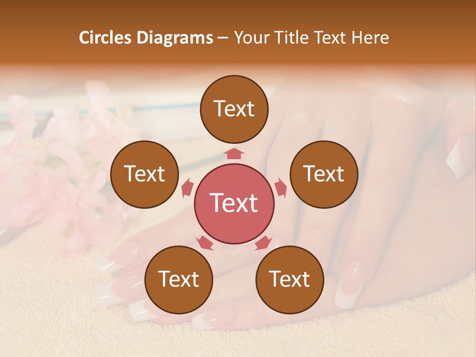 Human Healthy Nail PowerPoint Template