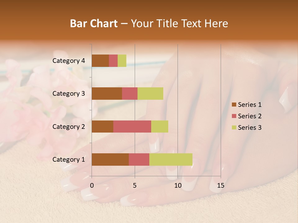 Human Healthy Nail PowerPoint Template