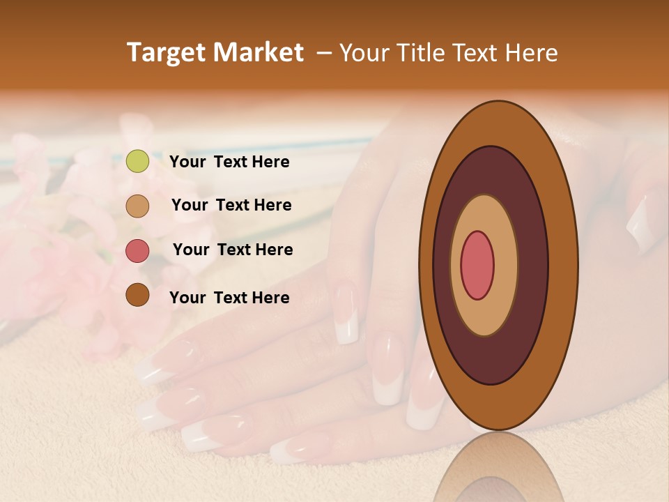 Human Healthy Nail PowerPoint Template