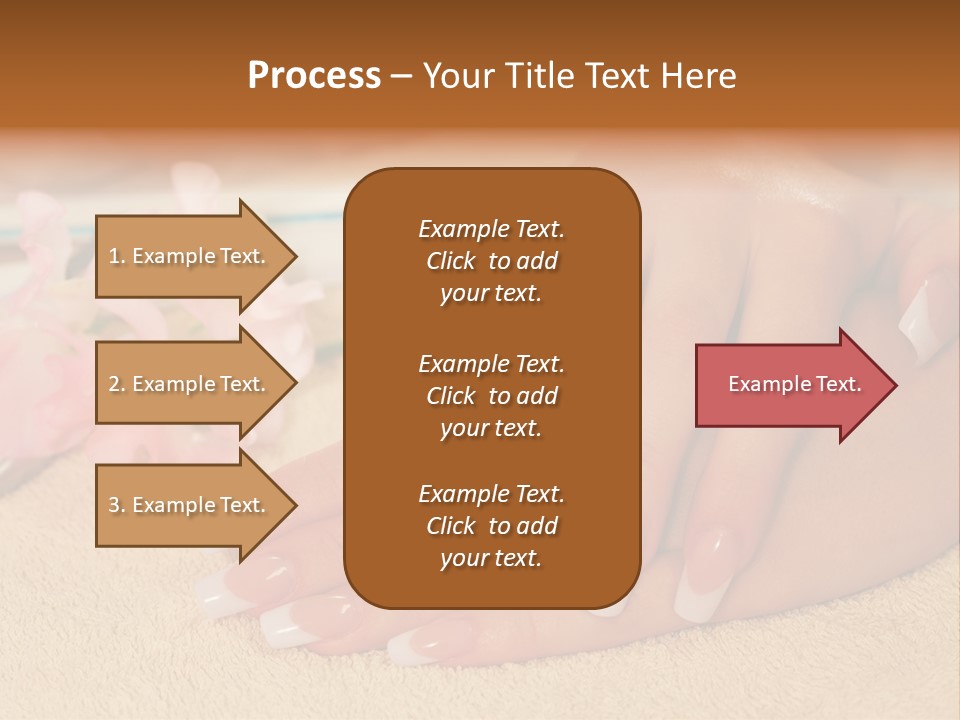 Human Healthy Nail PowerPoint Template