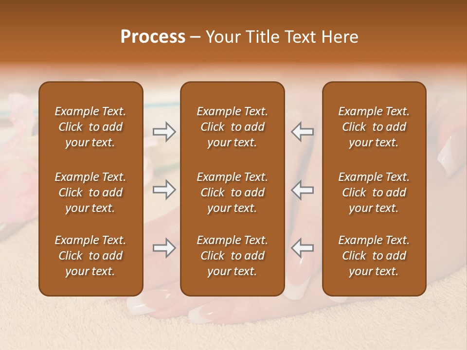 Human Healthy Nail PowerPoint Template