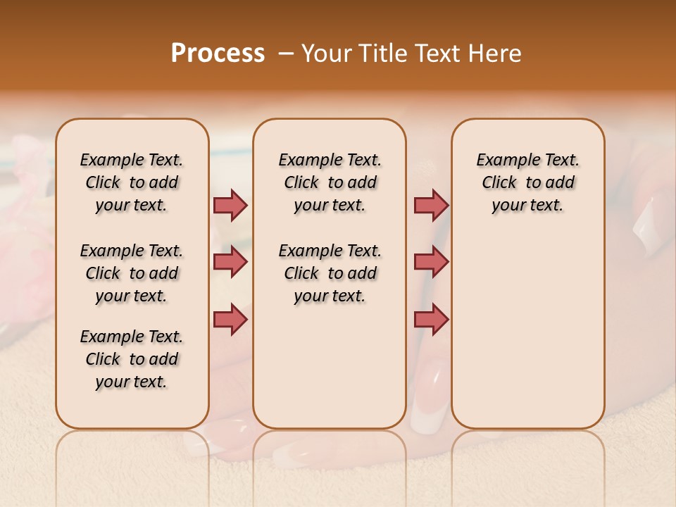 Human Healthy Nail PowerPoint Template