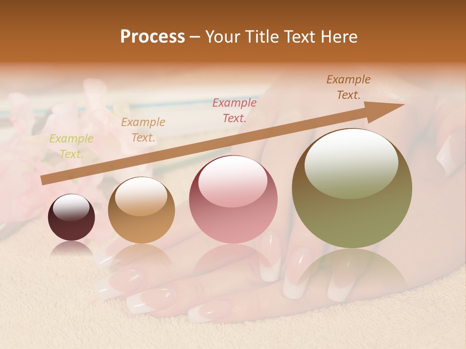 Human Healthy Nail PowerPoint Template