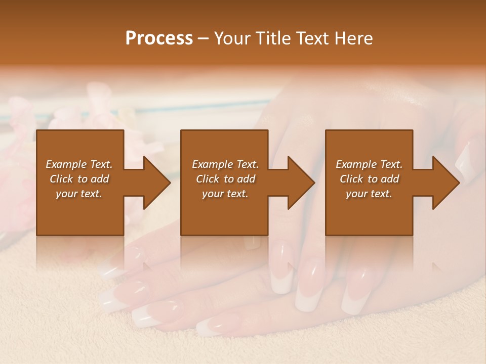 Human Healthy Nail PowerPoint Template
