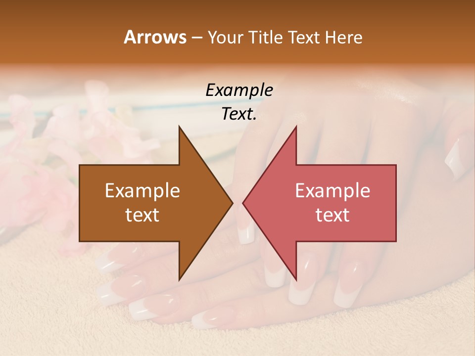 Human Healthy Nail PowerPoint Template
