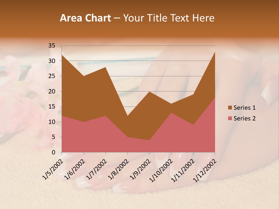 Human Healthy Nail PowerPoint Template