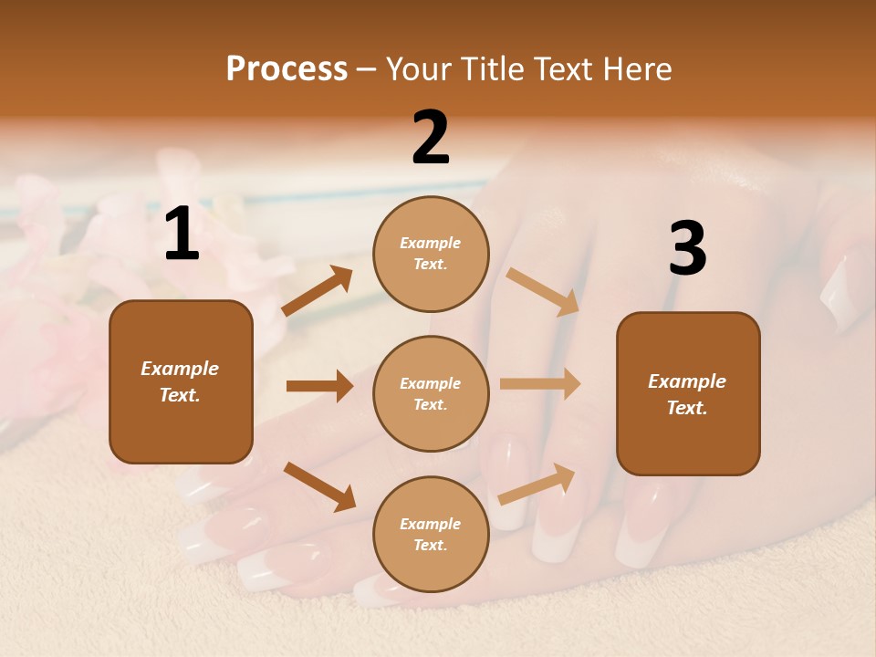 Human Healthy Nail PowerPoint Template