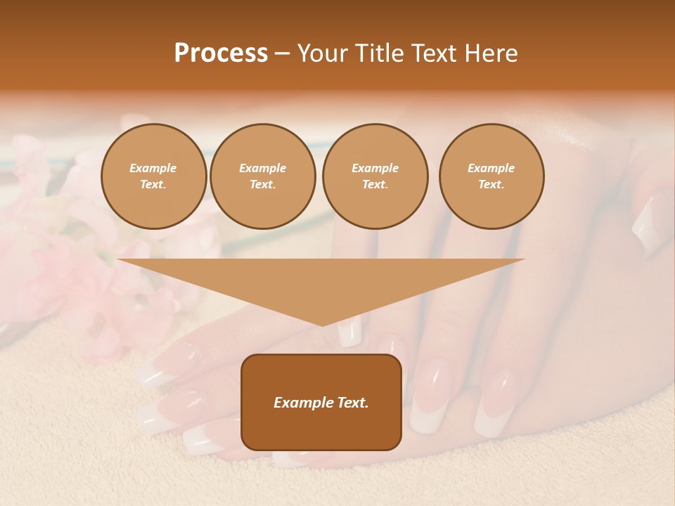 Human Healthy Nail PowerPoint Template