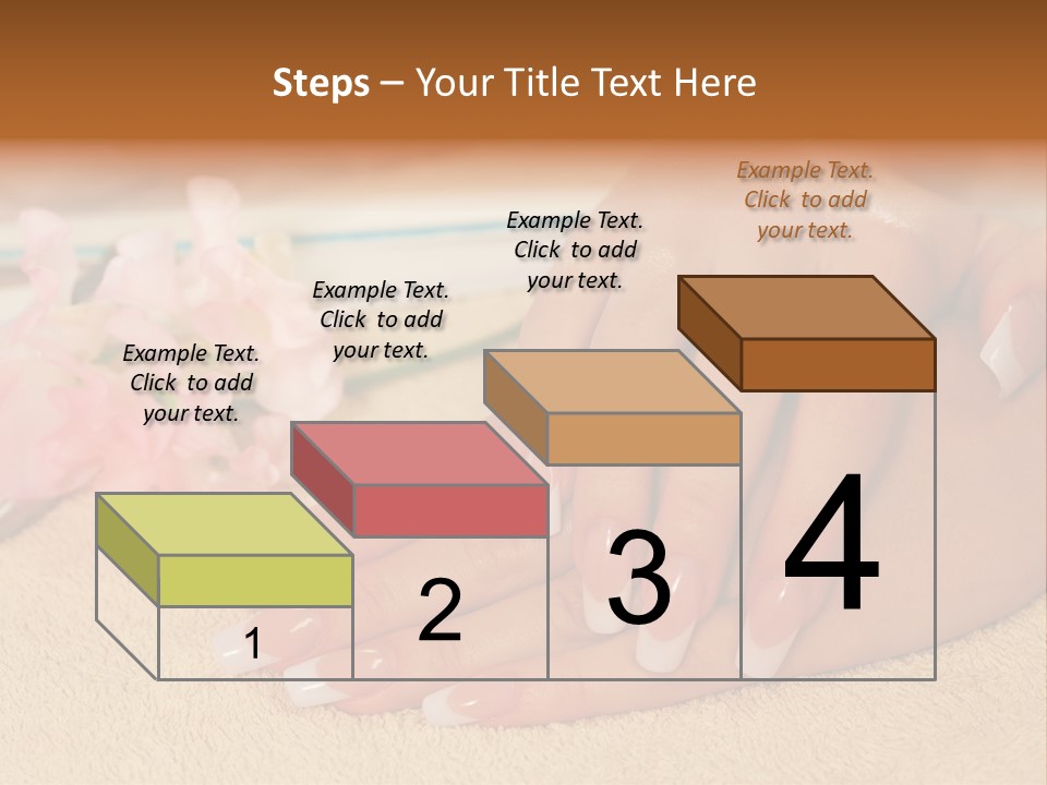 Human Healthy Nail PowerPoint Template