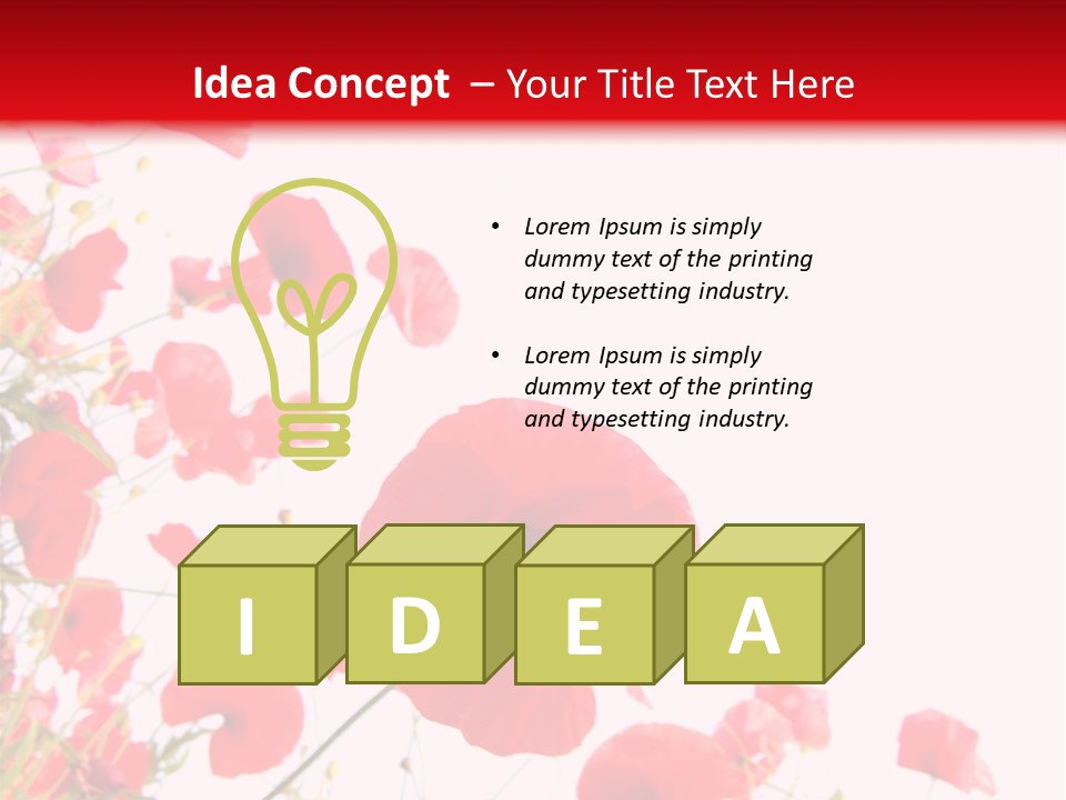 One Green Nature PowerPoint Template