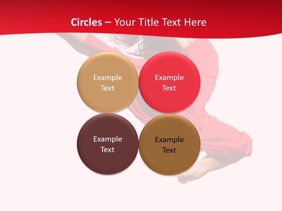 Ballet Sport Flexibility PowerPoint Template