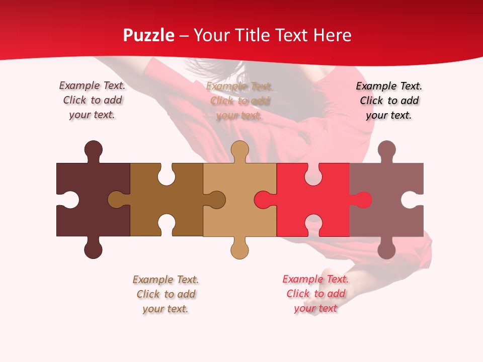 Ballet Sport Flexibility PowerPoint Template