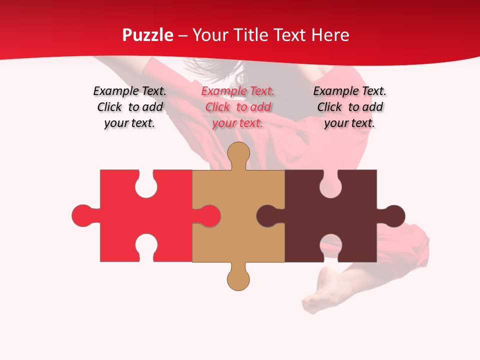 Ballet Sport Flexibility PowerPoint Template