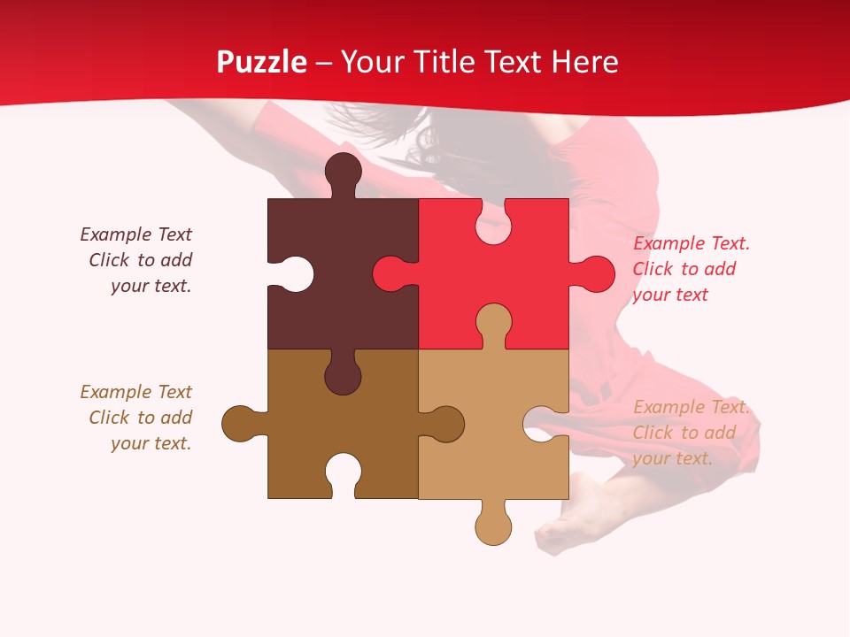 Ballet Sport Flexibility PowerPoint Template