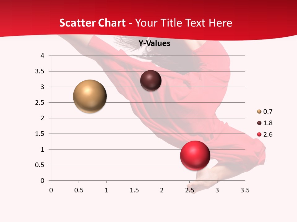 Ballet Sport Flexibility PowerPoint Template