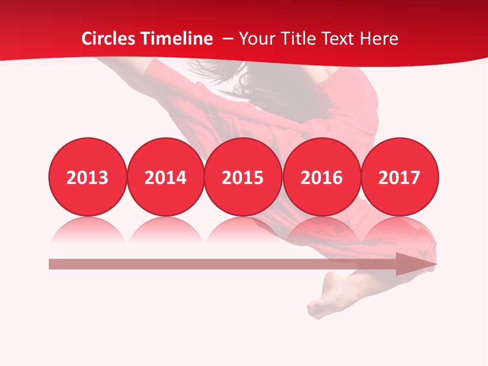 Ballet Sport Flexibility PowerPoint Template