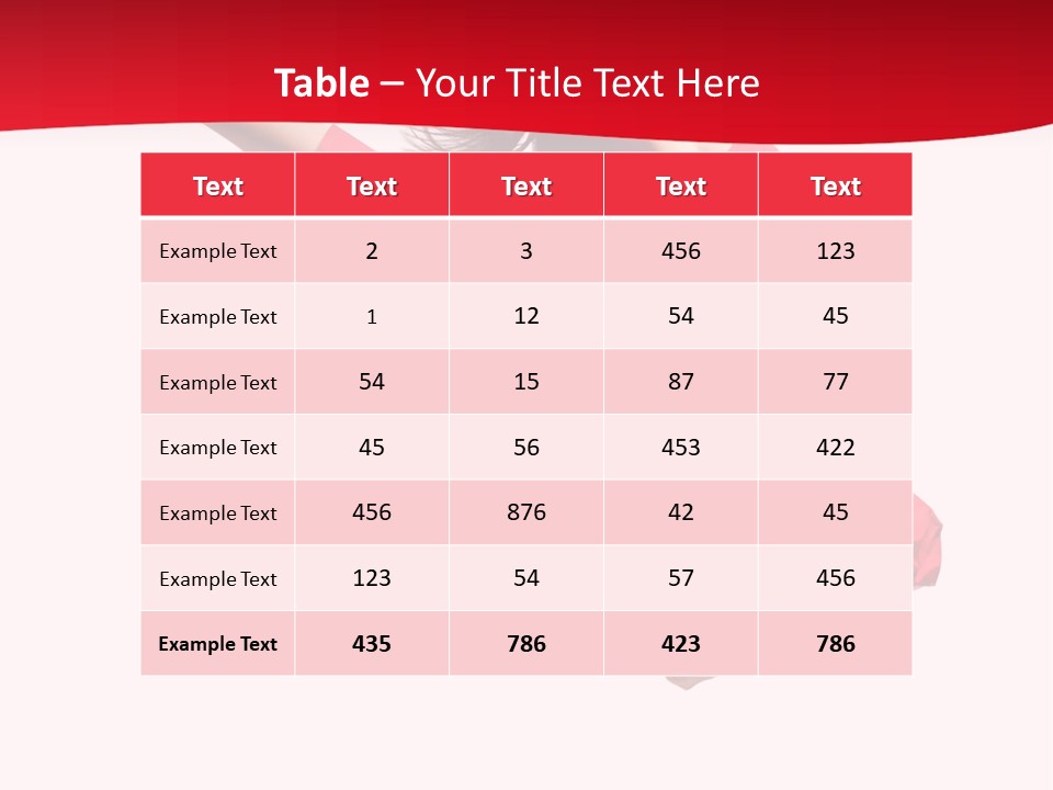 Ballet Sport Flexibility PowerPoint Template