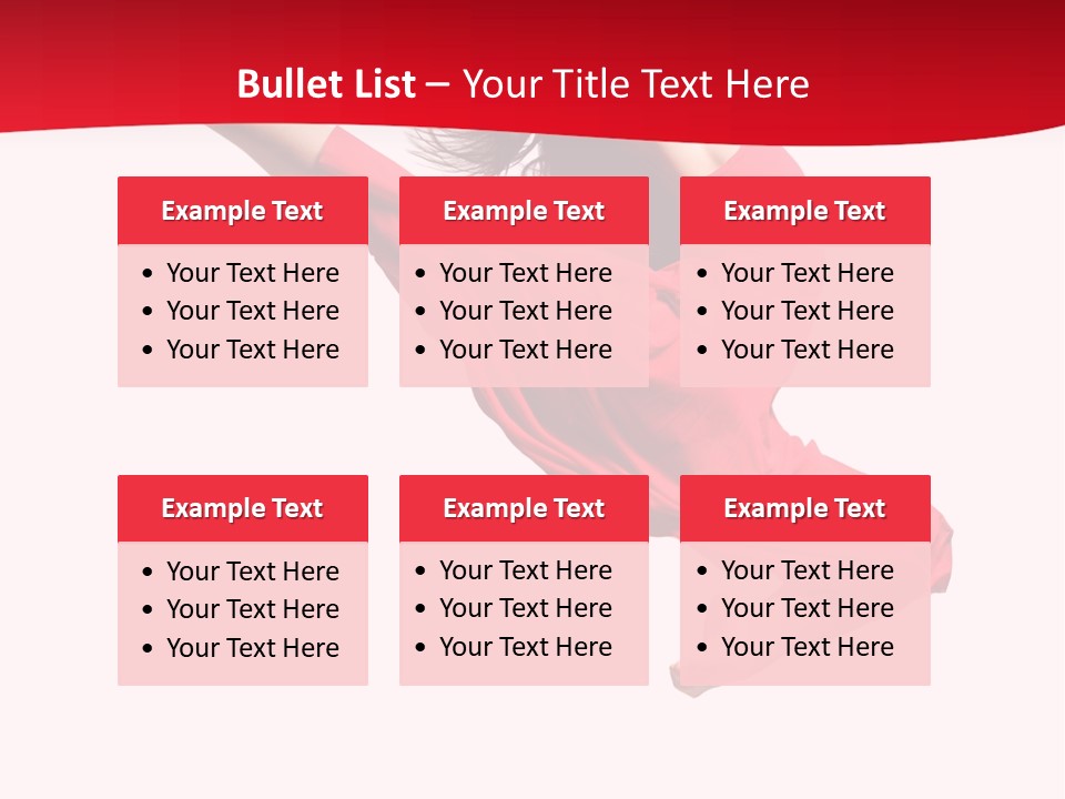 Ballet Sport Flexibility PowerPoint Template