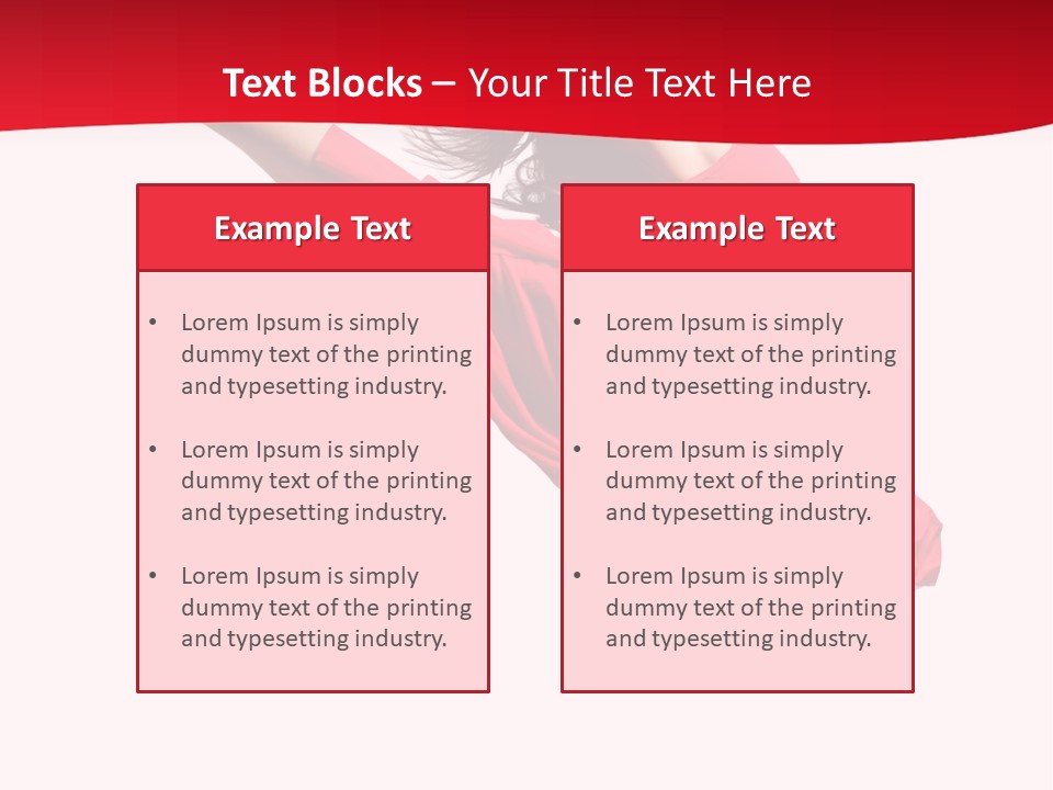 Ballet Sport Flexibility PowerPoint Template