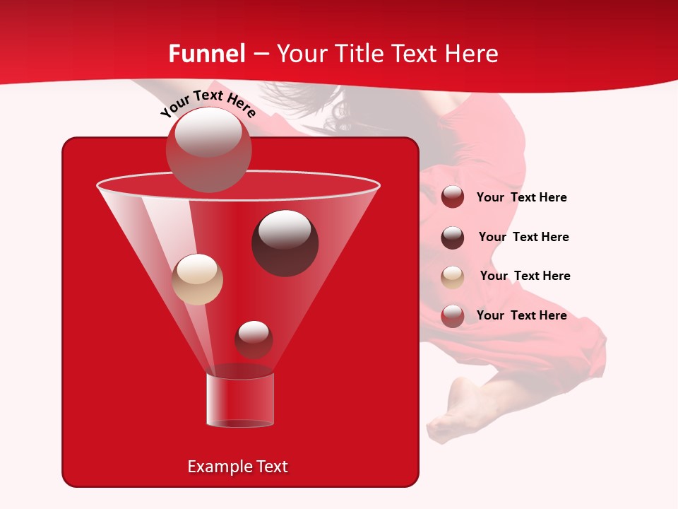 Ballet Sport Flexibility PowerPoint Template