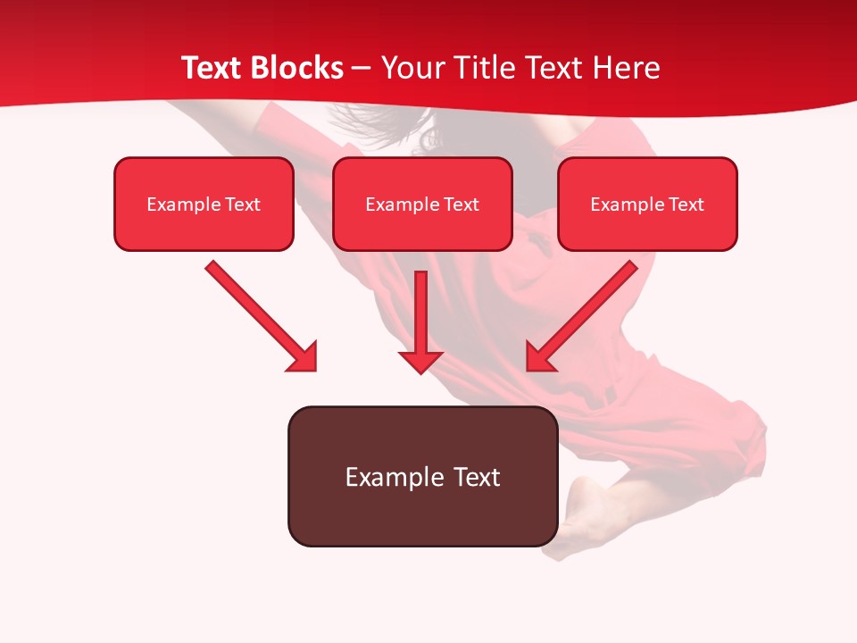 Ballet Sport Flexibility PowerPoint Template