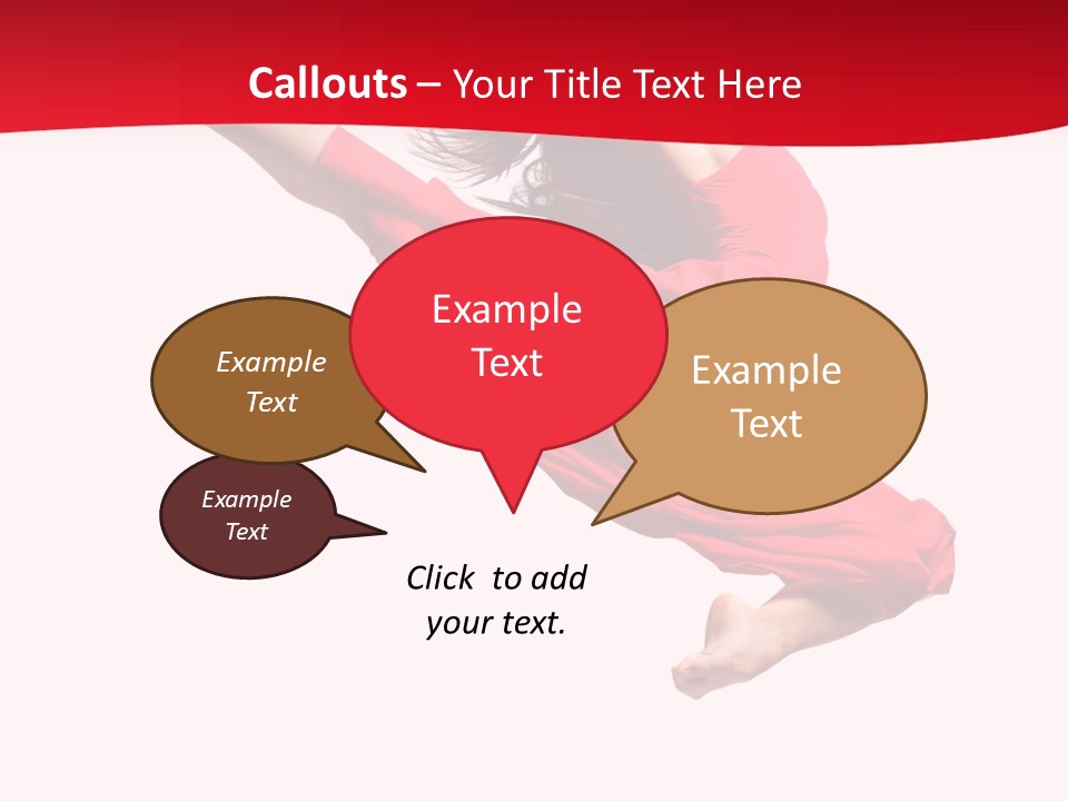 Ballet Sport Flexibility PowerPoint Template