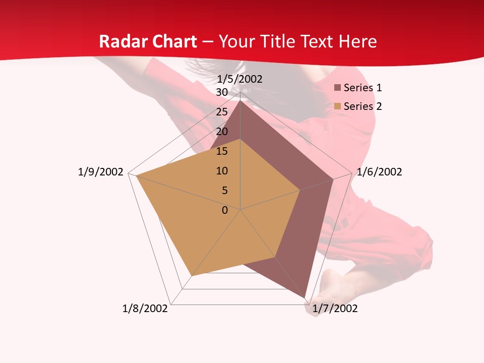 Ballet Sport Flexibility PowerPoint Template