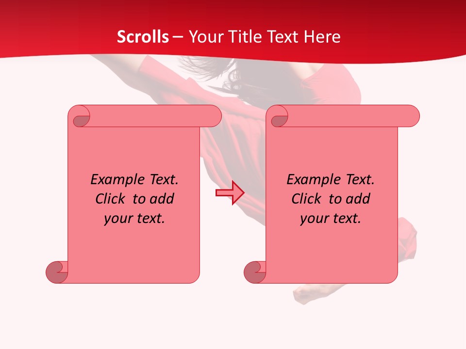 Ballet Sport Flexibility PowerPoint Template