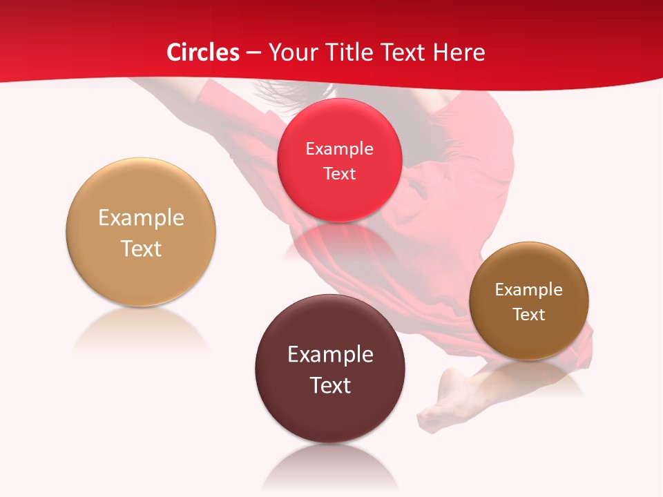 Ballet Sport Flexibility PowerPoint Template