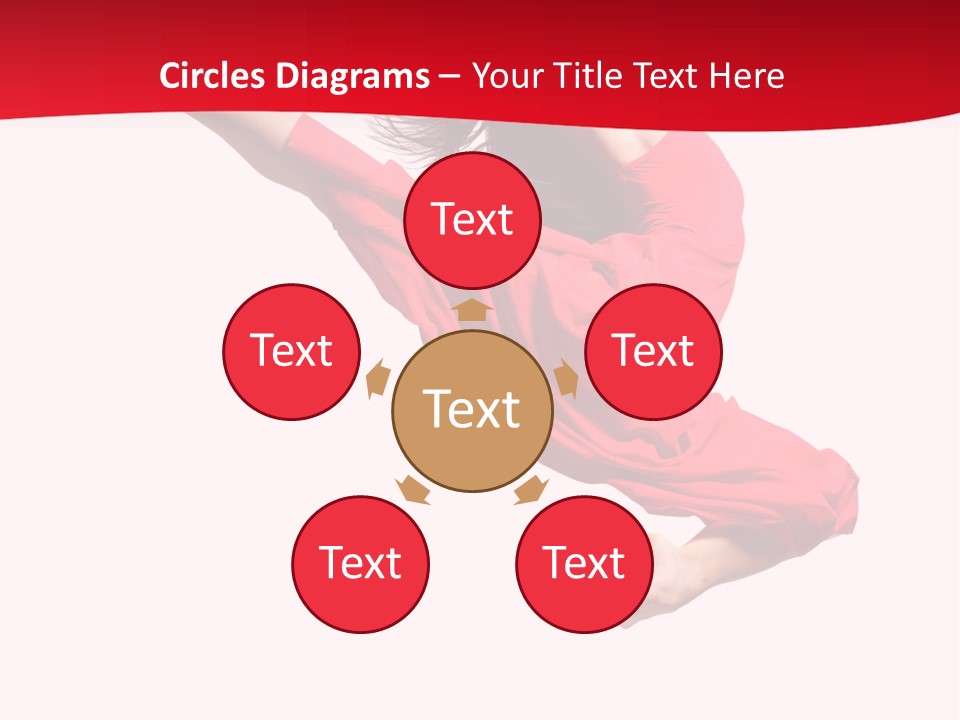 Ballet Sport Flexibility PowerPoint Template