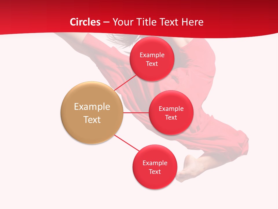 Ballet Sport Flexibility PowerPoint Template