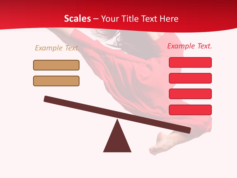 Ballet Sport Flexibility PowerPoint Template