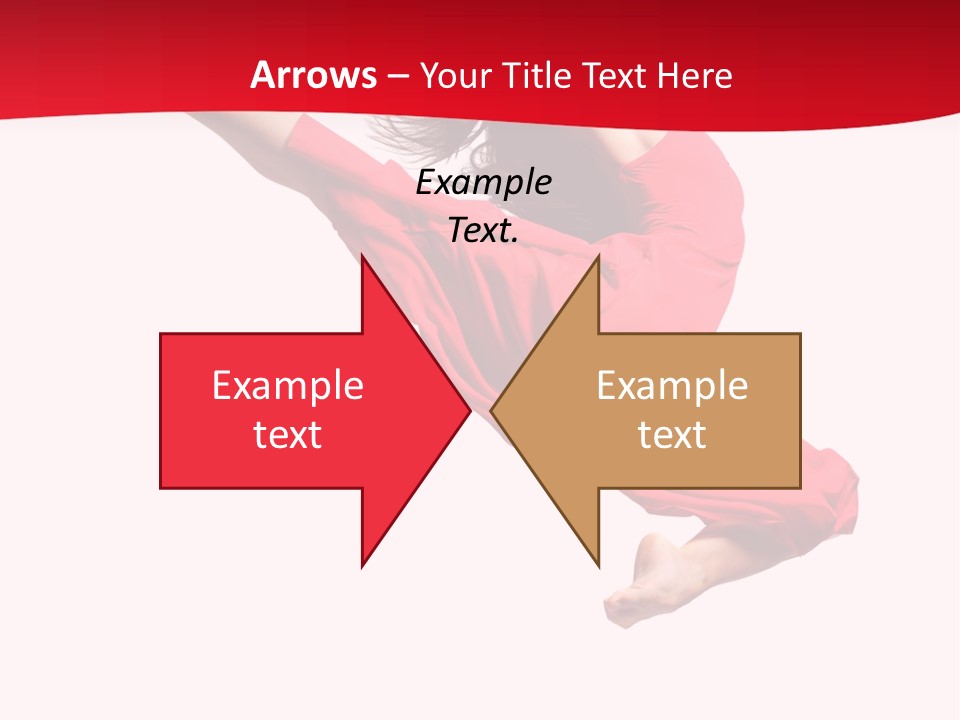 Ballet Sport Flexibility PowerPoint Template