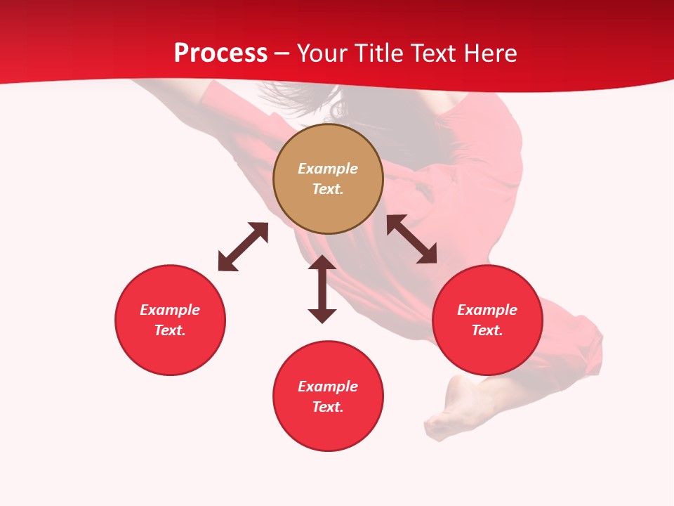 Ballet Sport Flexibility PowerPoint Template