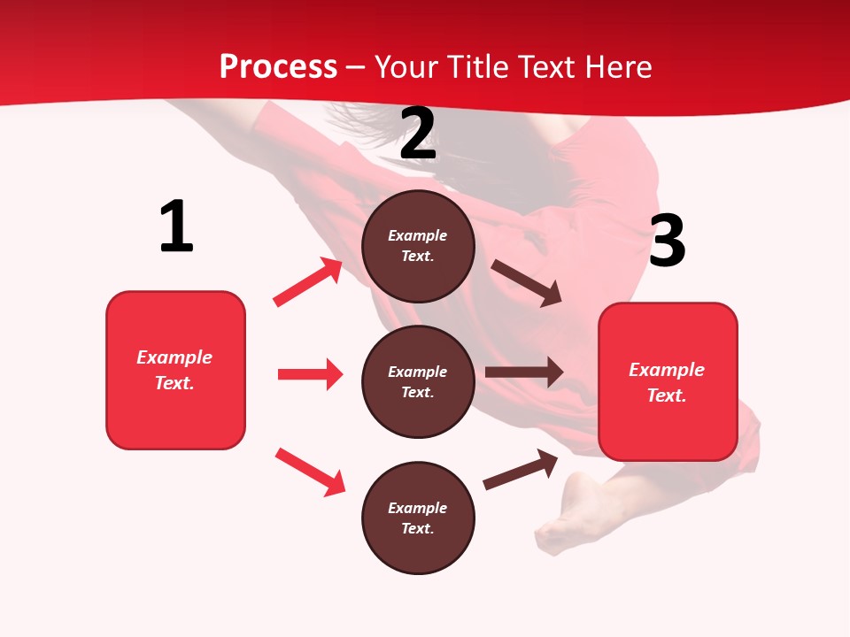 Ballet Sport Flexibility PowerPoint Template