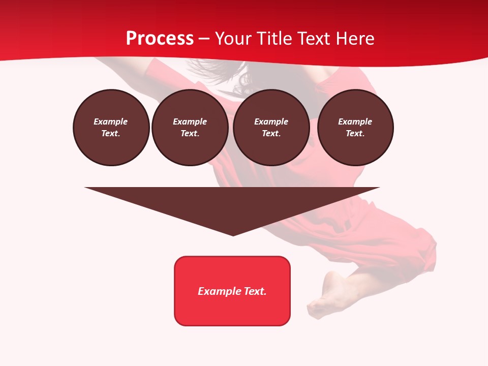 Ballet Sport Flexibility PowerPoint Template